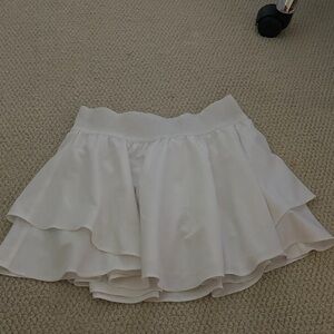 Lululemon Athletica White Mini Skirt